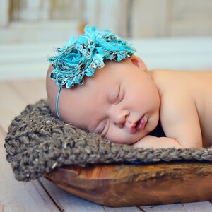 Newborn bump blanket 39 colors baby girl & boy photography photo prop crochet bucket filler knit basket stuffer posing layer barnwood brown image 3