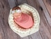 5 colors newborn bump blanket photo props baby girl & boy photography round mini layer for dough bowls buckets baskets chunky crochet knit 