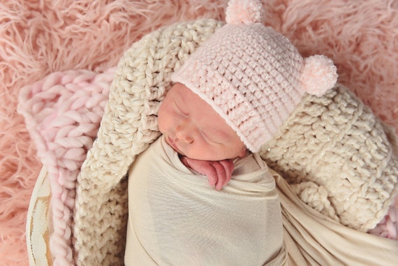 Newborn Baby Girls Boy Photography Prop Photo Crochet Knit Costume Bear Hat JD