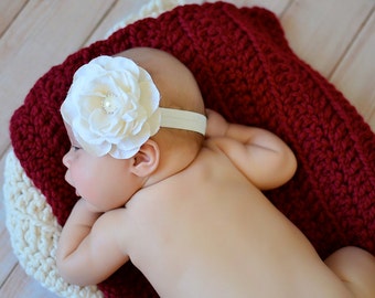 Newborn bump blanket 39 colors baby girl chunky crochet knit layer Christmas Xmas Valentines Day photo prop for photography cranberry red