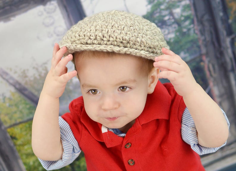 Newborn baby boy hat 24 colors Irish wool newsboy dapper hospital cap for coming home outfit photography photo props shower gift tan /& cream