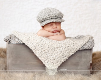 Baby boy hat 36 colors gray Irish flat cap newborn baby winter hat golf coming home outfit photography prop newborn photo prop newsboy hat