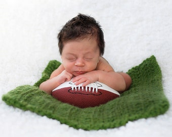Newborn bump blanket 70 colors baby boy chunky crochet layer knit layer photography photo prop bowl bucket filler basket stuffer green