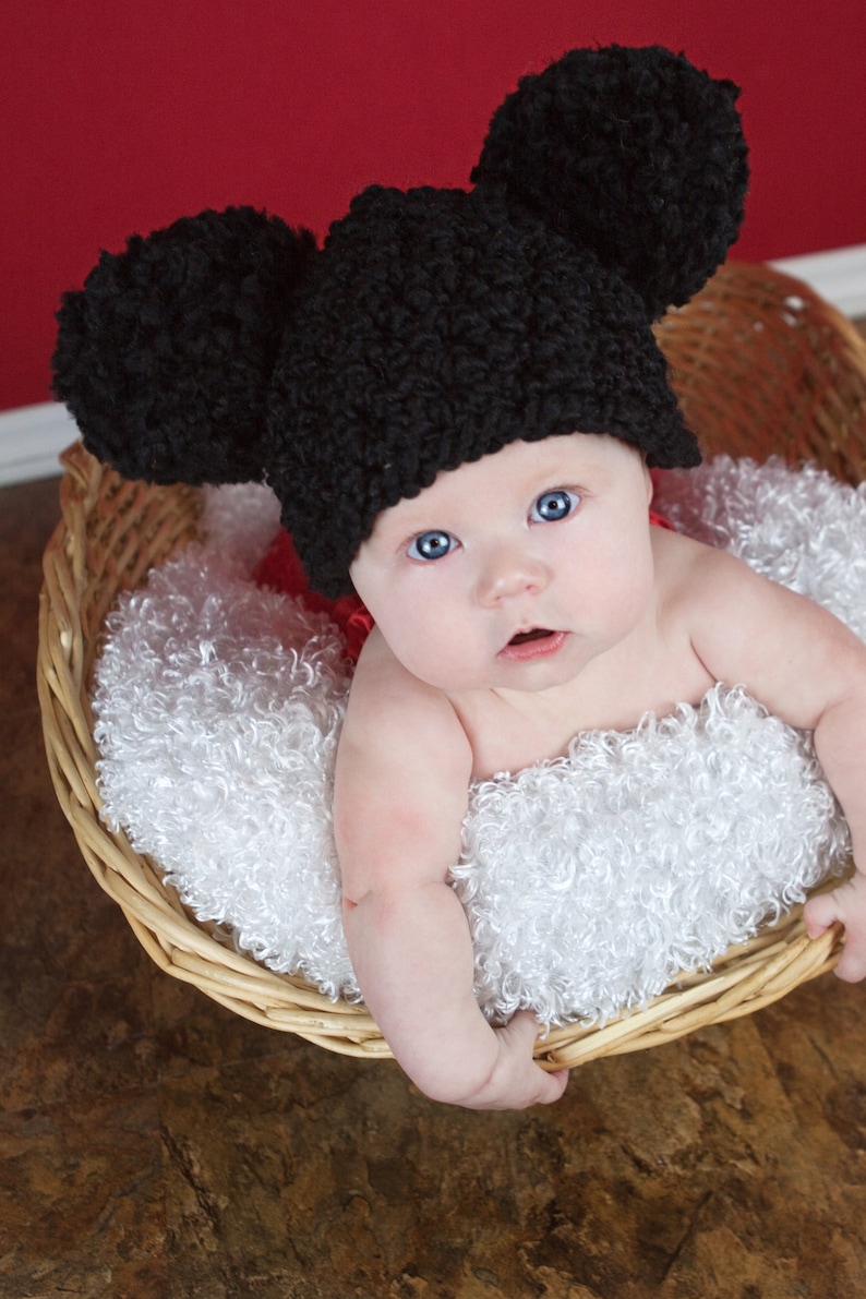 Baby girl hat 18 colors giant pom pom chunky crochet beanie fun newborn photo prop for photography knit winter hat baby toddler kid's sizes image 10