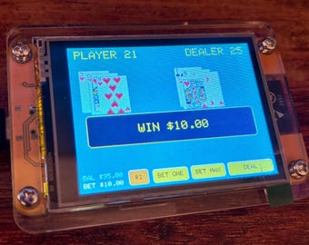 Handheld Blackjack Machine | ESP32 Touch Screen | 2.8" or 4" Display