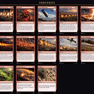 Helldivers 2 Magic Commander Proxy Deck, 100 Karten, Custom MTG EDH, gedrucktes Deck. Bild 8