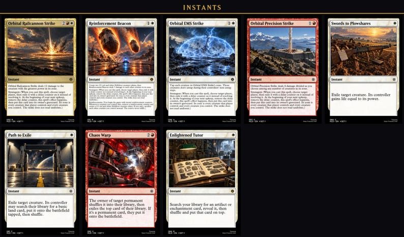 Helldivers 2 Magic Commander Proxy Deck, 100 Karten, Custom MTG EDH, gedrucktes Deck. Bild 7