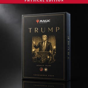 Trump Magic Commander Proxy Deck, Tryckt 100 Kort Anpassad MTG EDH