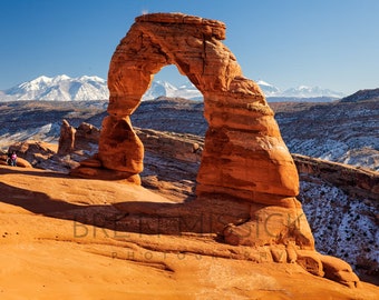 Moab Utah Delicate Arch Print Arches National Park large Print