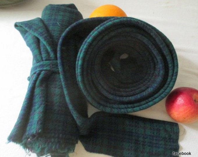 Hooked Rug Binding Cording Cotton Cord Reused Wool Green Etsy