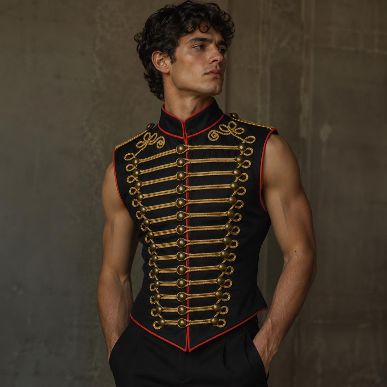 Black Parade Vest - Etsy