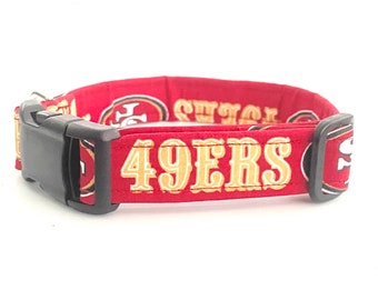 49ers Big Game Super Dog Collar