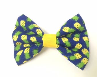 Pineapple Dog Bow - Awesome Summer Bow for dog collar