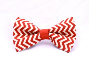 Simple Chevron Bow Tie for Dog Collar