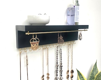 Jewelry Storage Wall Mount - Etsy