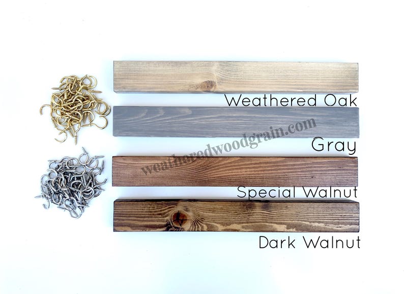 Wall Jewelry Organizer With Shelf | Dangle Earring Holder | Necklace Holder | Extra Hooks image 7