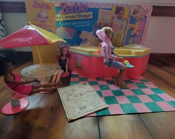 barbie ice cream shop