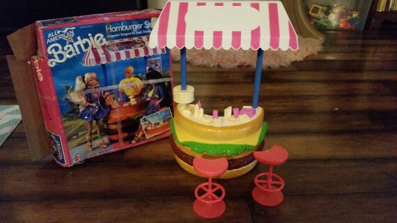 barbie hamburger stand