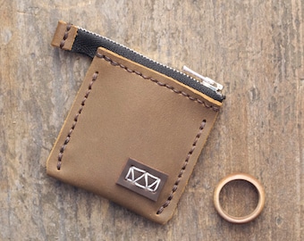 Leather Wedding Ring Pouch for Ring Bearers | Wedding Band Pouch | Engagement Ring Carrier