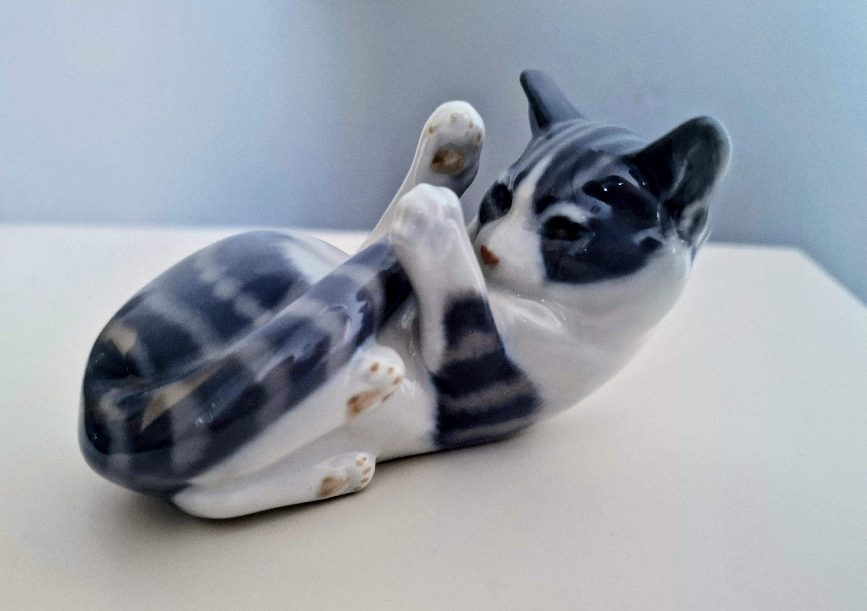 ロイヤルコペンハーゲンの猫 - Etsy 日本