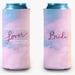 Bachelorette Party Can Cooler Lover Theme Bridal Party Theme Personalized Can Cooler Sleeve 