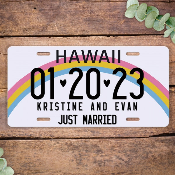 Hawaii License Plate Etsy