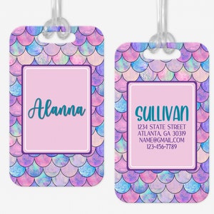 Personalized Luggage Tag, Last Splash Beach Luggage Tag, Vacation Bag Tag, Custom Luggage Tags, Girls Trip Bag Tag