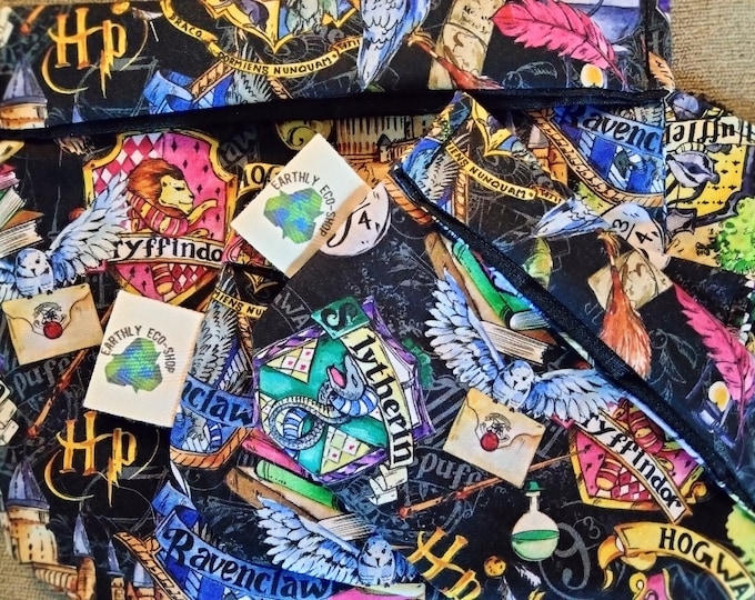 Reusable Bags~ Sandwich Snack Size~ Zero Waste~ Eco Friendly~ Reusable Goods~ Washable~ Adult and Kid Prints