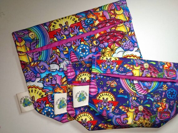 Reusable Sandwich or Snack Bag - Choose Your Print | Zero Waste | Eco Friendly | Sustainable | Lunch Bag