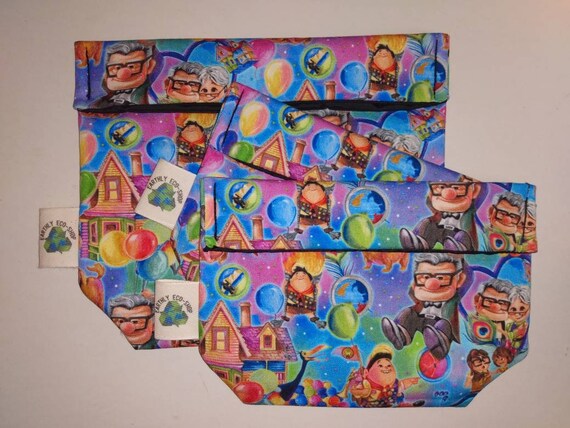 Reusable Sandwich or Snack Bag - Choose Your Print | Zero Waste | Eco Friendly | Sustainable | Lunch Bag