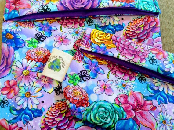 Reusable Sandwich or Snack Bag - Choose Your Print | Zero Waste | Eco Friendly | Sustainable | Lunch Bag