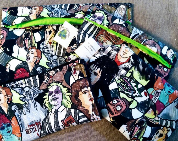Reusable Bags~ Sandwich Snack Size~ Zero Waste~ Eco Friendly~ Reusable Goods~ Washable~ Adult and Kid Prints