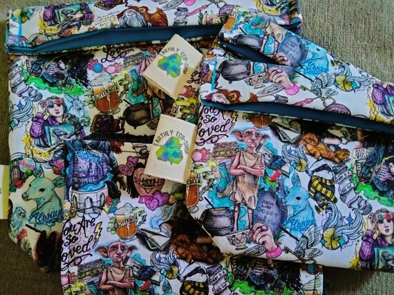 Reusable Sandwich or Snack Bag - Choose Your Print | Zero Waste | Eco Friendly | Sustainable | Lunch Bag