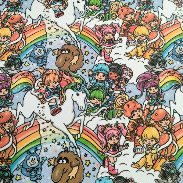 Rainbow Brite vinyl full roll