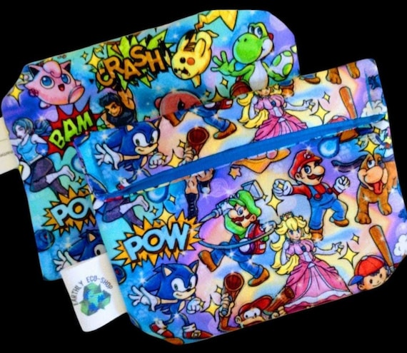 Reusable Sandwich or Snack Bag - Choose Your Print | Zero Waste | Eco Friendly | Sustainable | Lunch Bag