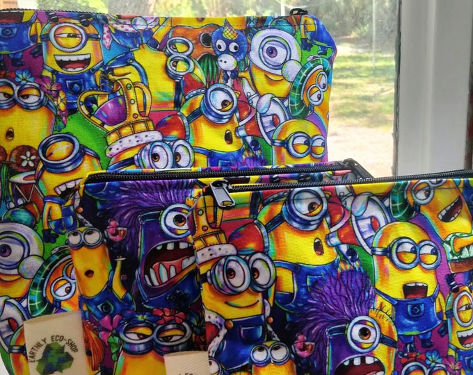 Reusable Bags~ Sandwich Snack Size~ Zero Waste~ Eco Friendly~ Reusable Goods~ Washable~ Adult and Kid Prints