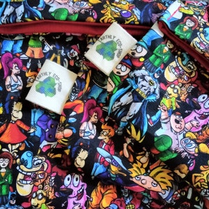 Reusable bags , 2 reusable snack bags, 1 sandwich bag, reusable goods, eco friendly, snack bags, montessori, prek