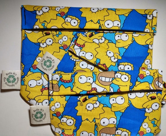 Reusable Sandwich or Snack Bag - Choose Your Print | Zero Waste | Eco Friendly | Sustainable | Lunch Bag