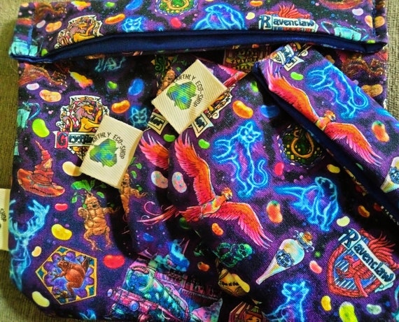 Reusable Sandwich or Snack Bag - Choose Your Print | Zero Waste | Eco Friendly | Sustainable | Lunch Bag