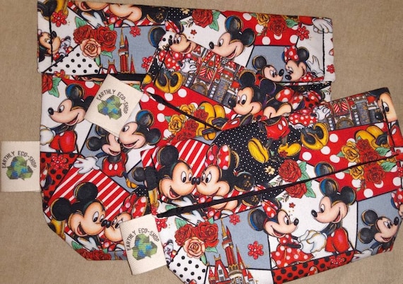 Reusable Sandwich or Snack Bag - Choose Your Print | Zero Waste | Eco Friendly | Sustainable | Lunch Bag