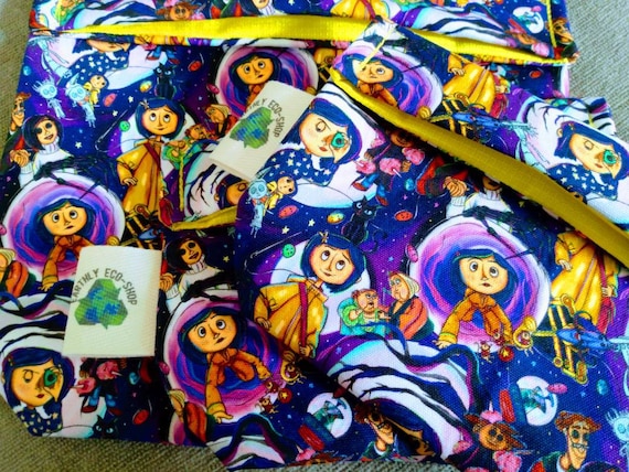 Reusable Sandwich or Snack Bag - Choose Your Print | Zero Waste | Eco Friendly | Sustainable | Lunch Bag