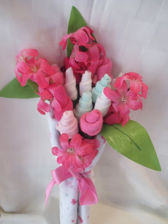 Baby sock rose Bouquet baby shower gift mother to be baby Etsy