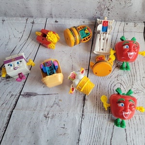 9 McDonalds 1980s 1990s Changeables Food Transformers Happy Meal Vintage