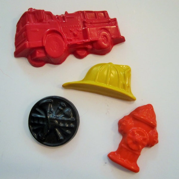 Fire Fighter crayons, party favors, goody bags, fire fighter party