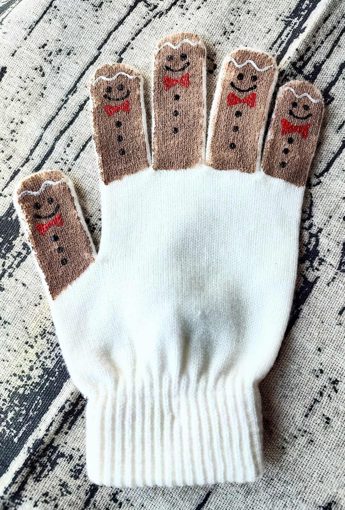 Gingerbread Man Hand Puppet Counting Activity Dramatic Play Etsy