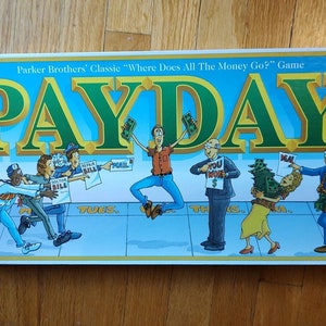 Vintage 1994 PAYDAY Board Game Parker Brothers COMPLETE Finance Game