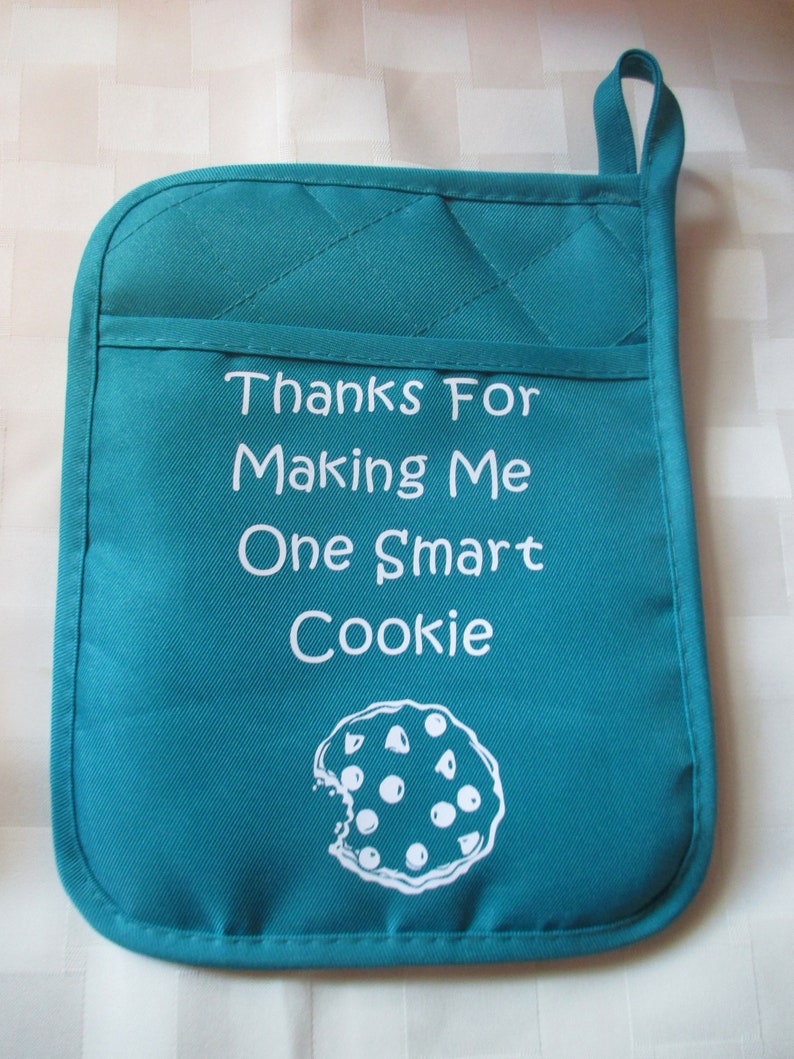 Teacher Pot Holder Gift Teacher Appreciation Gift One Smart Etsy