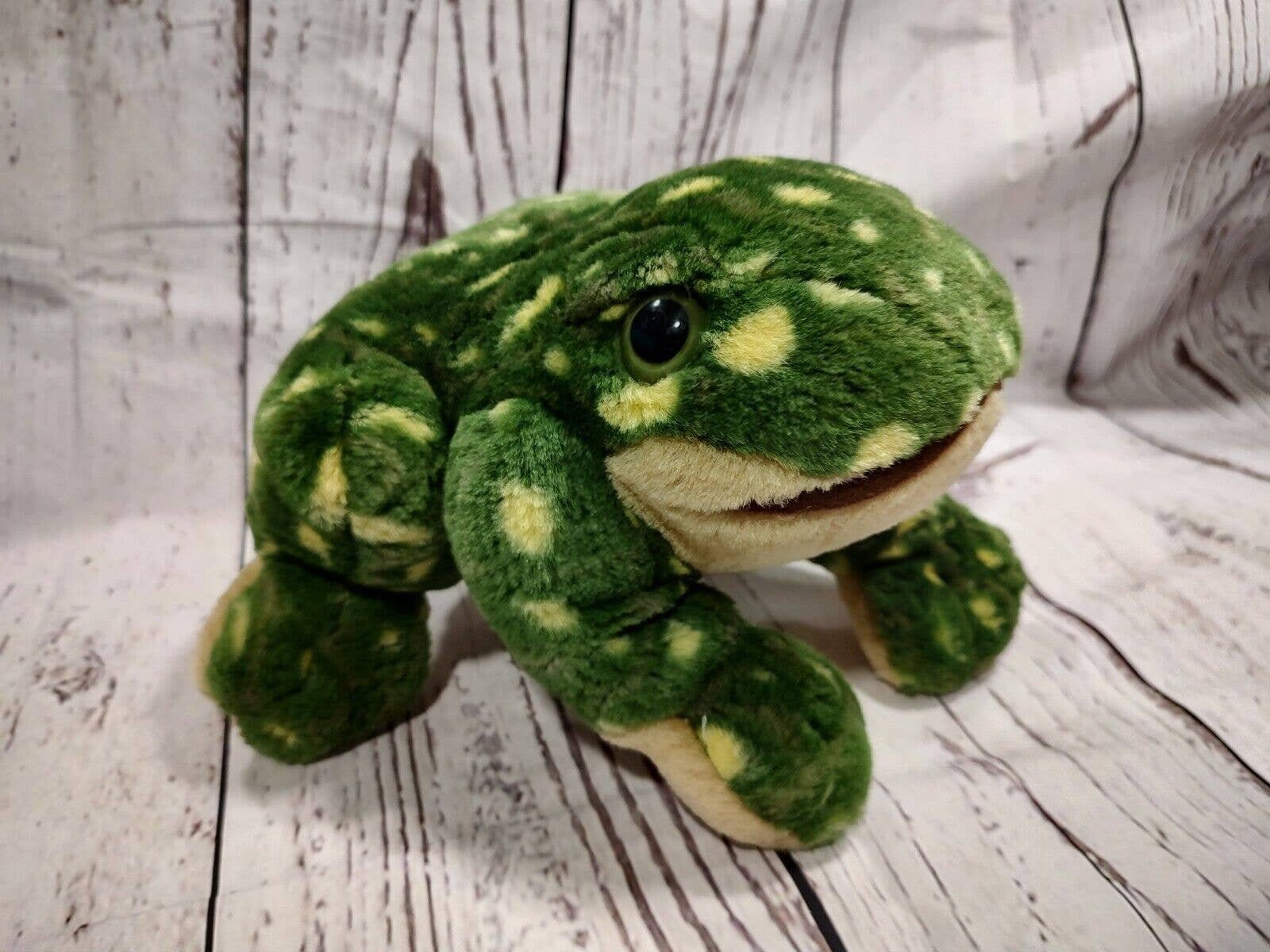 Vintage Stuffed Frog 