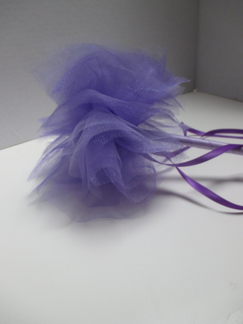 purple princess wand party favor fairy wand