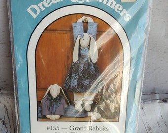 vintage modèle de couture fileuses Dream Grands lapins 30" bouchons 1988